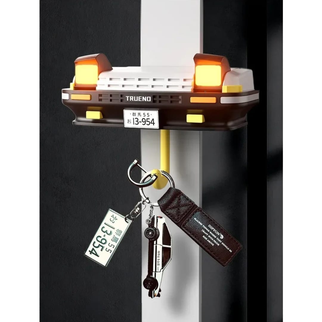 Llavero de pared AE86 Trueno con luces LED